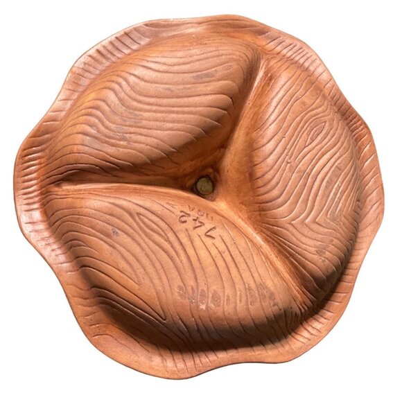 Sequoia Ware California Potteries 742 USA Vintage Divided Serving Dish - Picture 6 of 7